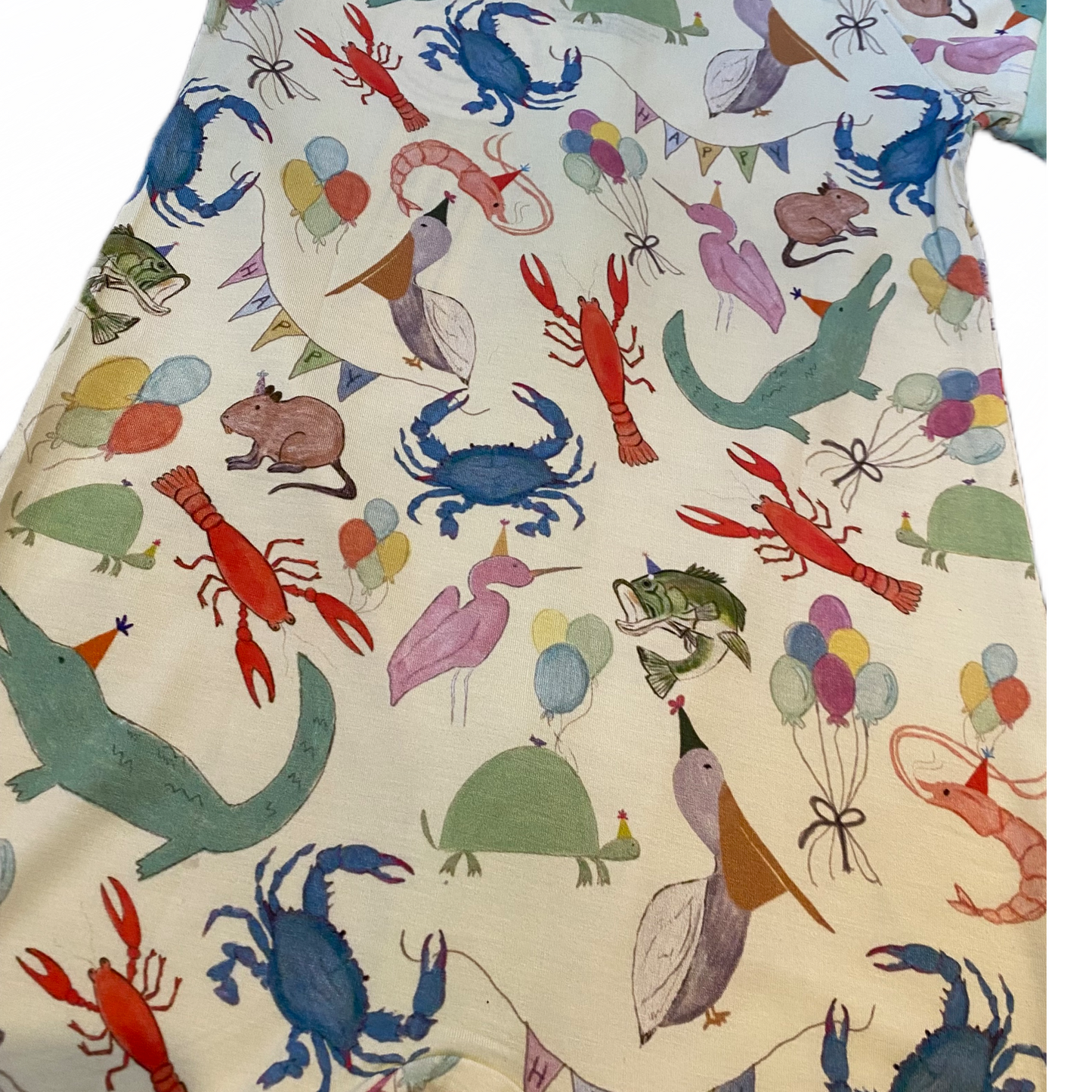 "Fais Do Do" Birthday Bash Southern Short Romper