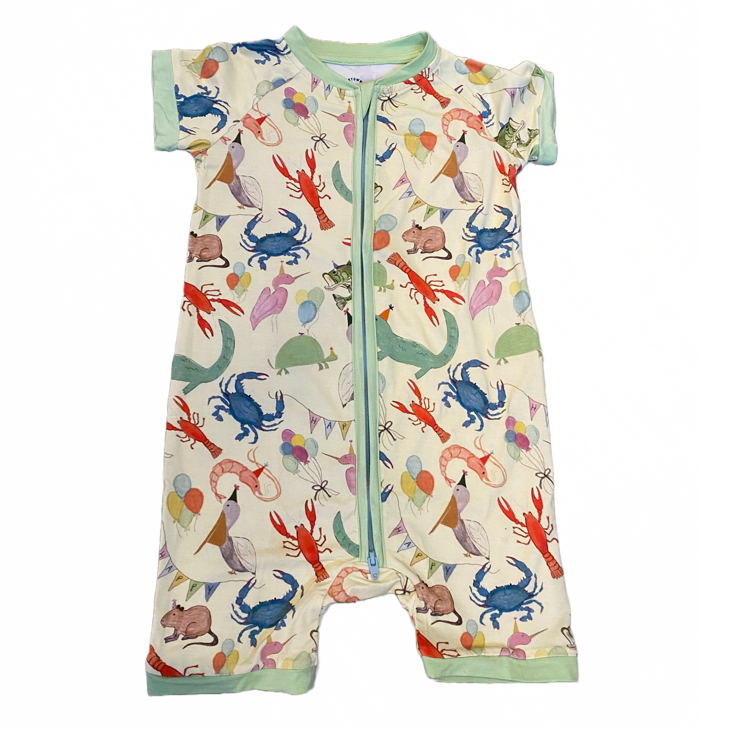 "Fais Do Do" Birthday Bash Southern Short Romper