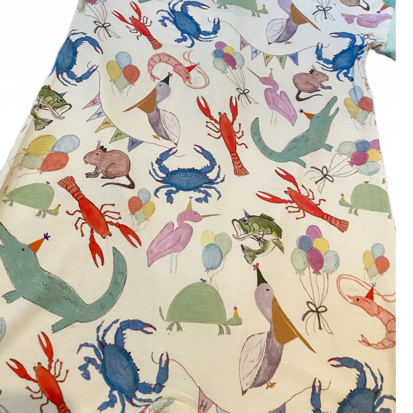 "Fais Do Do" Birthday Bash Southern Short Romper