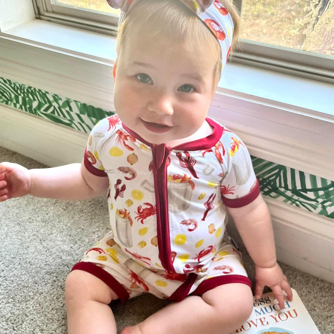 Down Da Bayou Shortie Romper