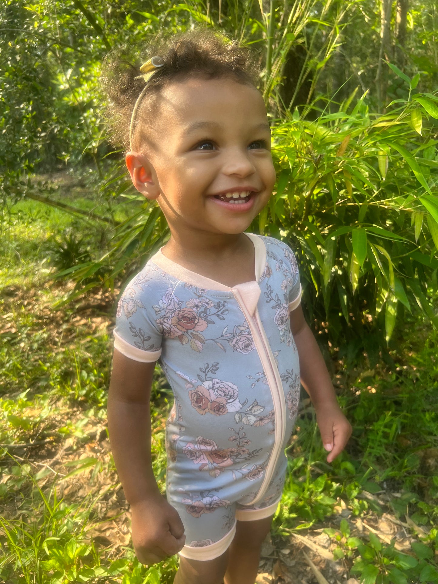 Gert’s Garden Floral Shortie Short Romper