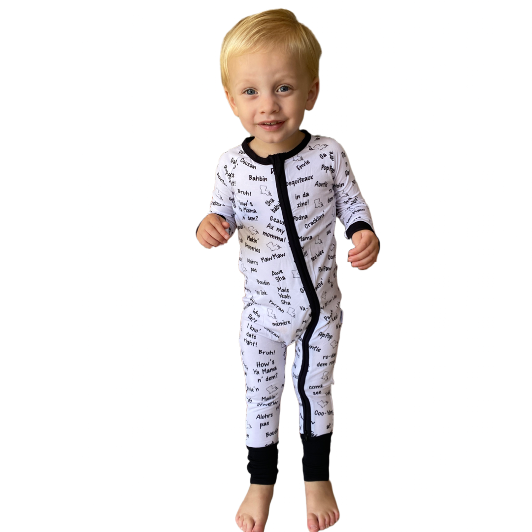 It's A Slang Thang! Louisiana Zippy Pajamas