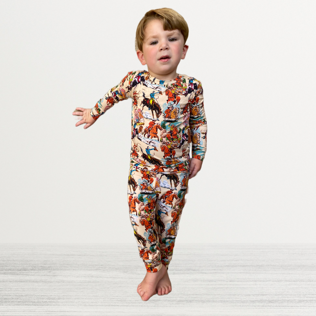 Lil' Buckaroo Two-Piece Bamboo Jammies Pajamas
