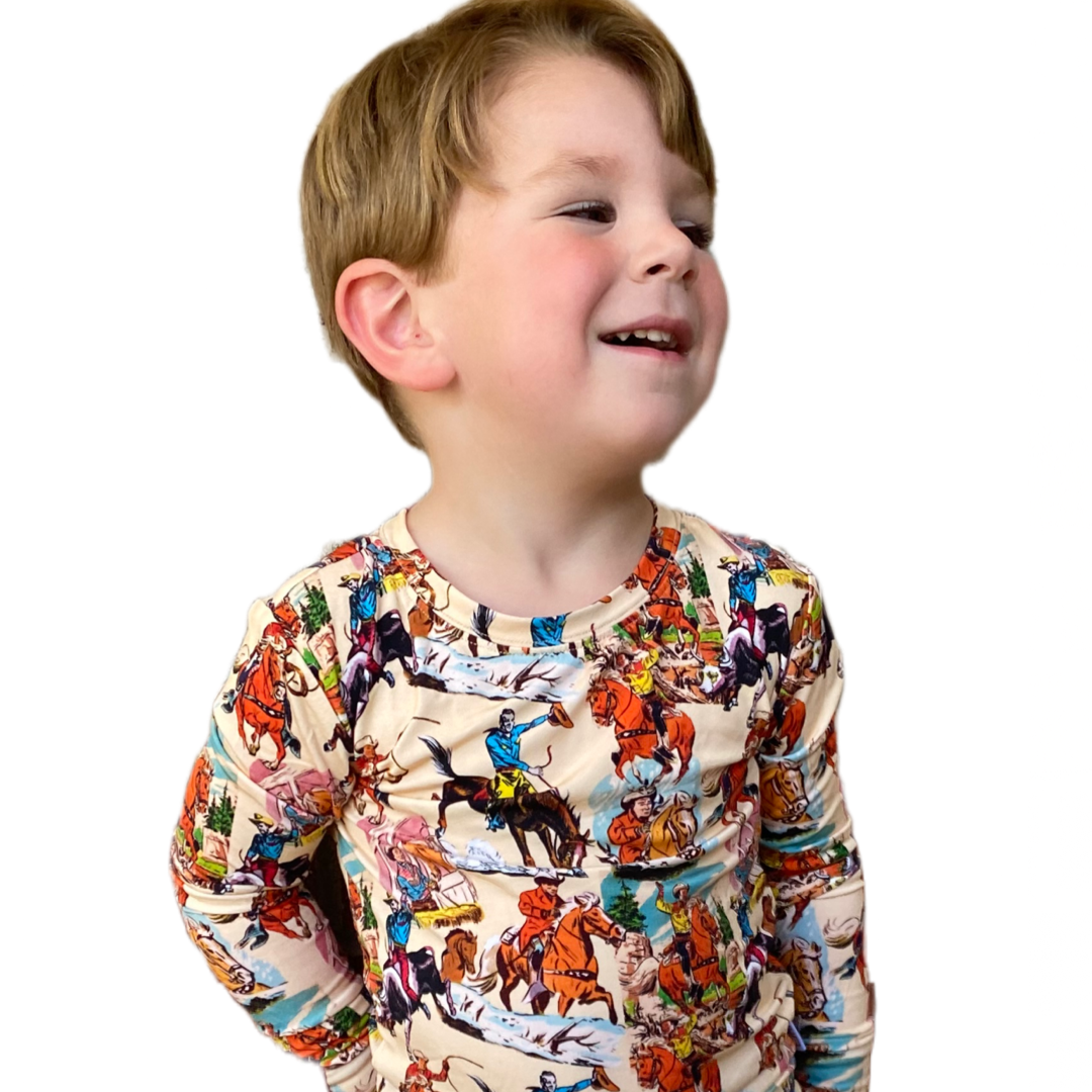 Lil' Buckaroo Two-Piece Bamboo Jammies Pajamas