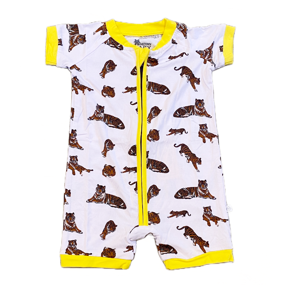 Calling Baton Rouge Tiger Bamboo Shortie Romper
