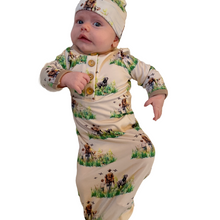 The Hunt Premium Bamboo Infant Gown with Convertible Hands