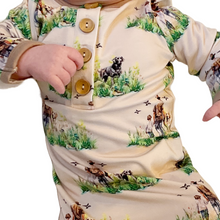 The Hunt Premium Bamboo Infant Gown with Convertible Hands