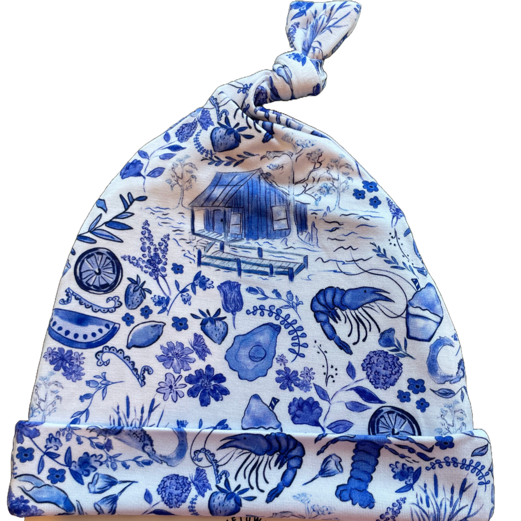 Southern Blues Infant Beanie Hat