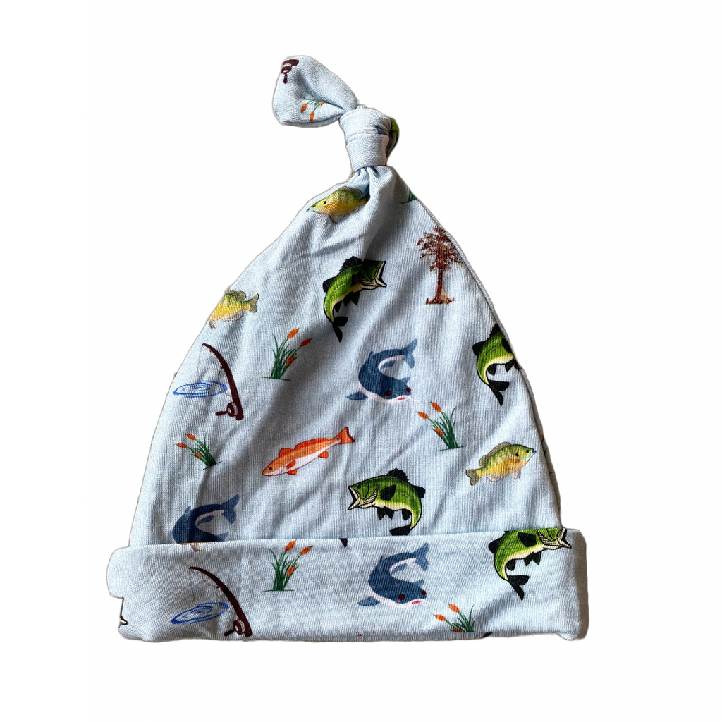 You Get A Line Bamboo Swaddle Set- Hat and Swaddle Blanket