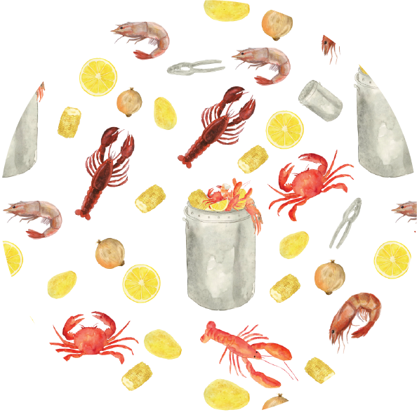 Down Da' Bayou Crawfish and Seafood Beanie Hat
