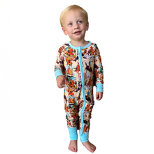 Lil' Buckaroo Vintage Western Print Zippy Pajamas