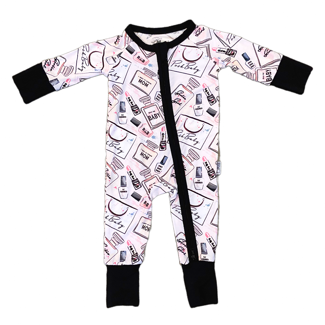 Fashionista Posh Baby Bamboo Zippy Pajamas
