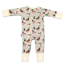 Down South Southern Mallard Ducks Premium Bamboo Zippy Pajamas