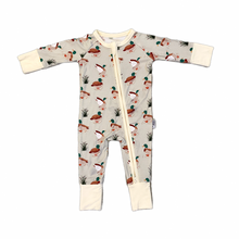 Down South Southern Mallard Ducks Premium Bamboo Zippy Pajamas