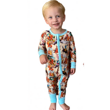 Lil' Buckaroo Vintage Western Print Zippy Pajamas